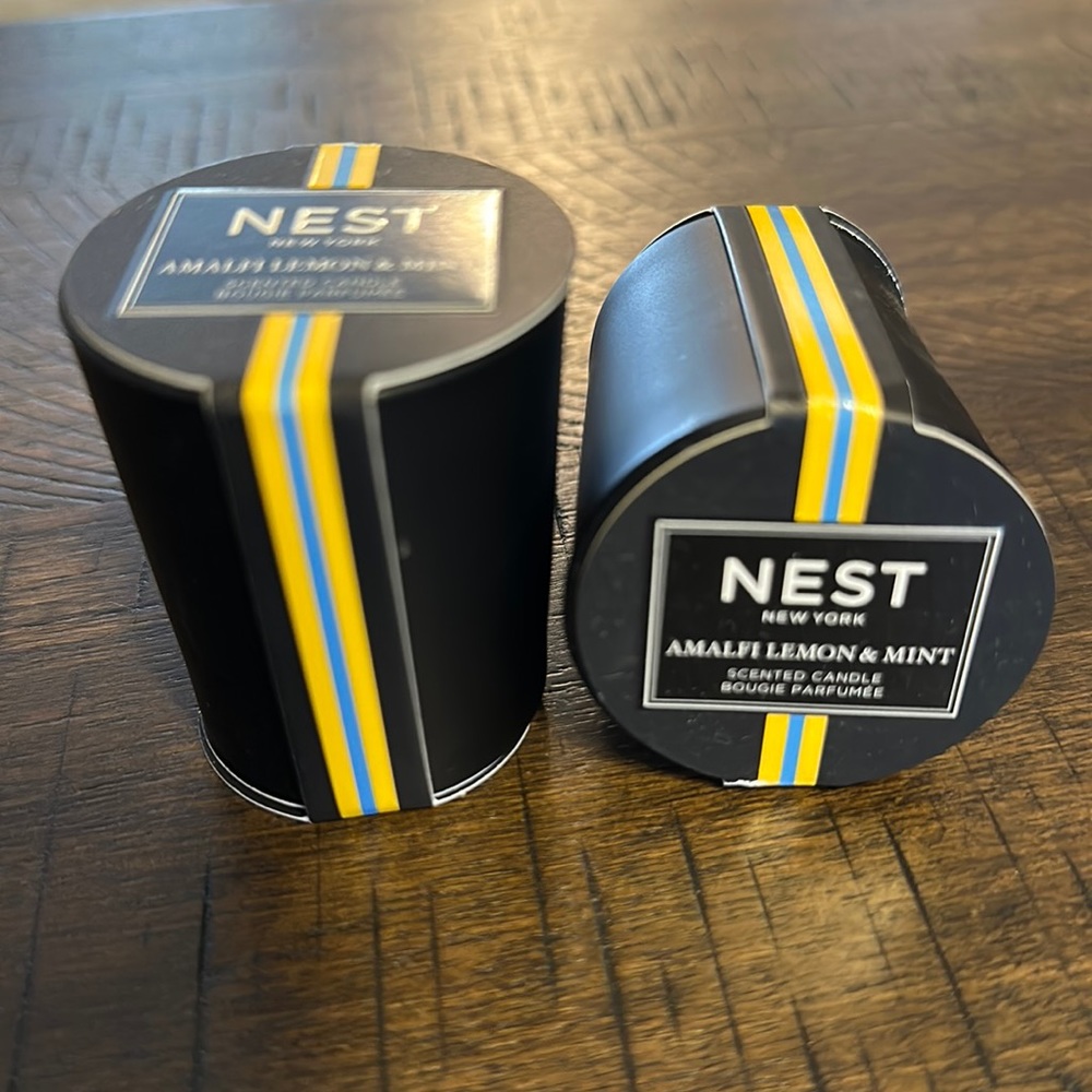 Nest New York Amalfi Lemon & Mint Mini Votives .95 oz each